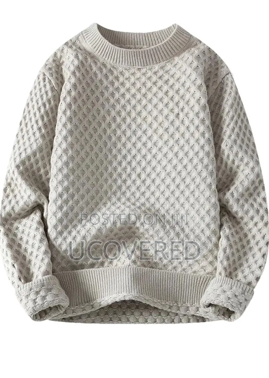 Unisex Rhombus Casual Pullover