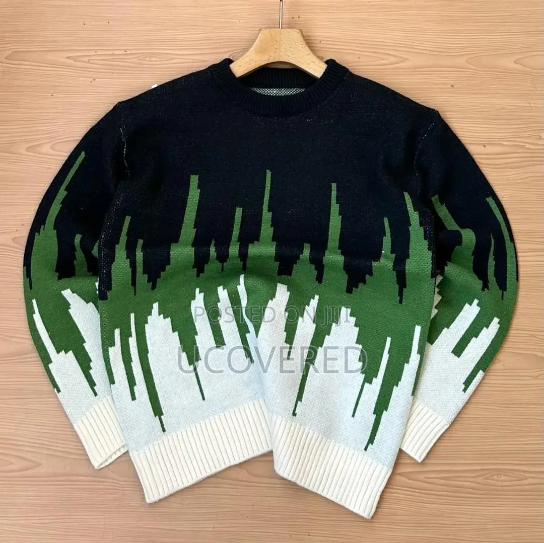 Unisex Rhombus Casual Pullover