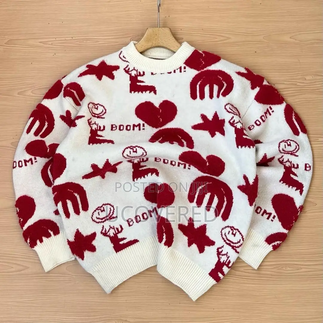 Unisex Rhombus Casual Pullover