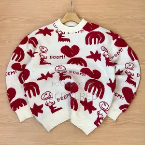 Unisex Rhombus Casual Pullover