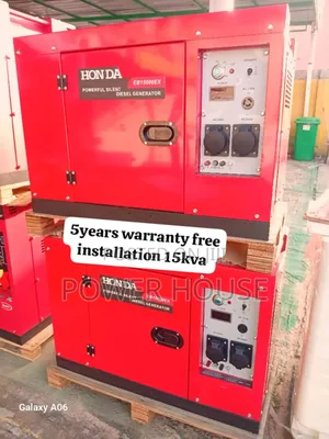 Bravo Legacy Honda Diesel Generator 15kva 16500watts 15kva