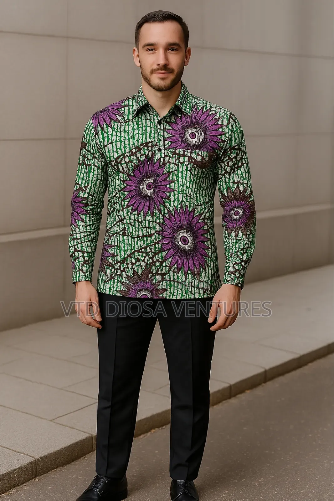 Stylish African Print Shirts for Men