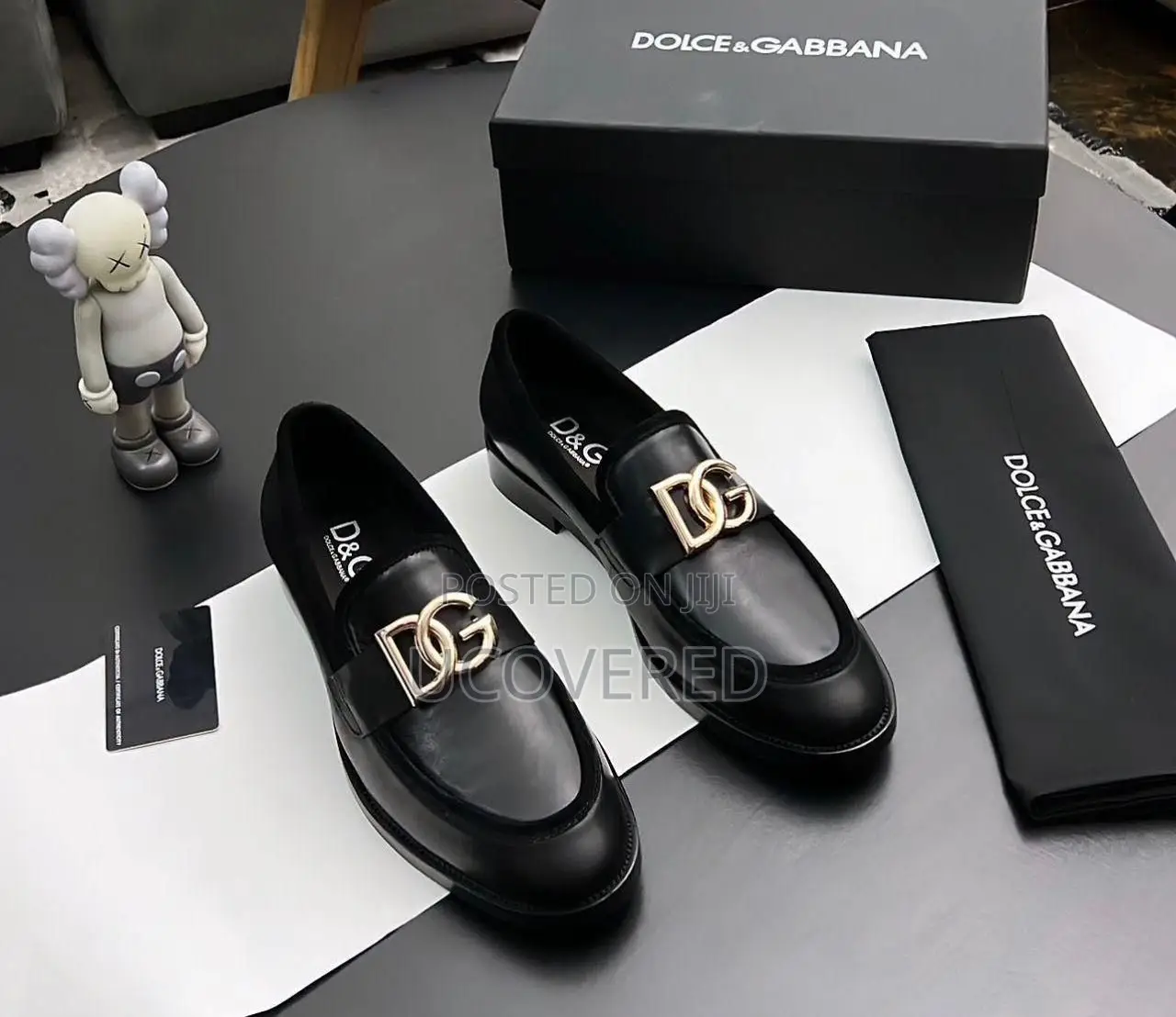 Dolce Gabbana Men’S Dress Loafers Patent Tuxedo Shoes