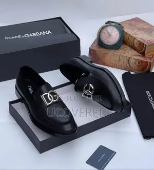 Dolce Gabbana Men’S Dress Loafers Patent Tuxedo Shoes