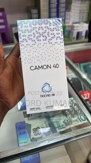 New Tecno Camon 40 256 GB Black