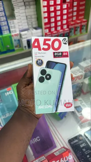 New Itel A50 128 GB Black