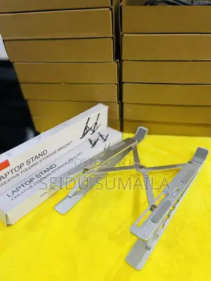 Laptop Stand Available ( Metal)