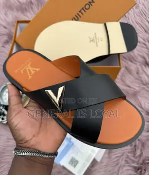 Louis Vuitton Cross Slippers