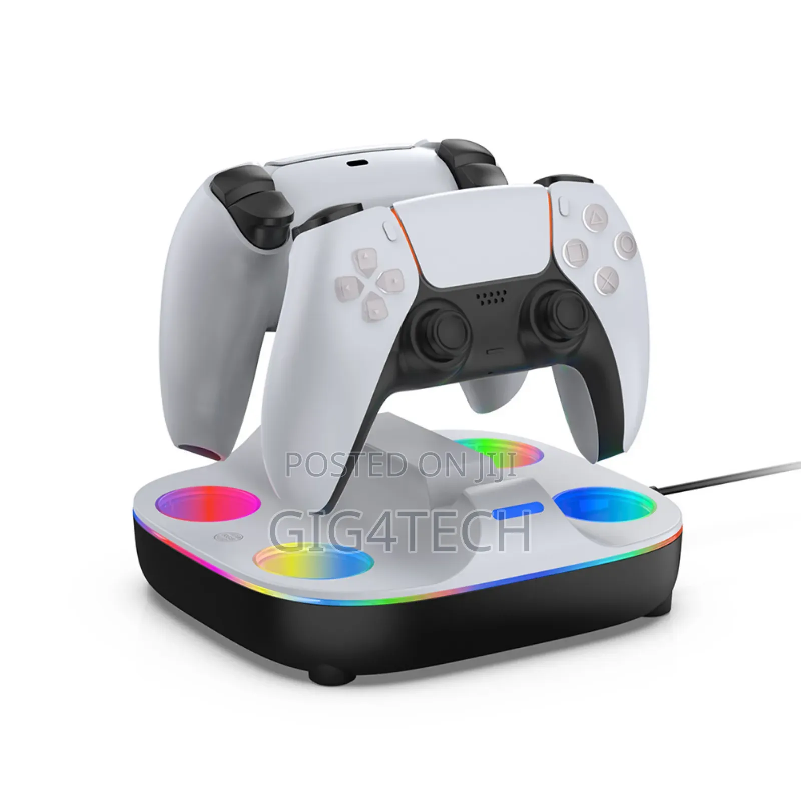 Dobe Ps5 RGB Charging Dual Stand Tp5-35115