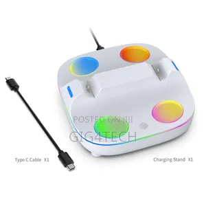 Dobe Ps5 RGB Charging Dual Stand Tp5-35115