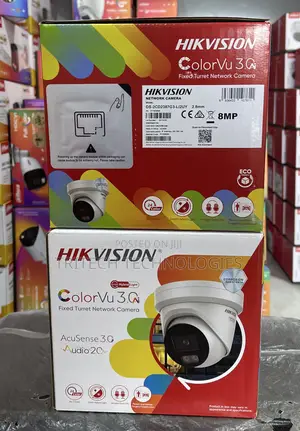 Hikvision Ds-2cd2387g3-Li2uy 8mp Indoor Colorvu Ip Camera