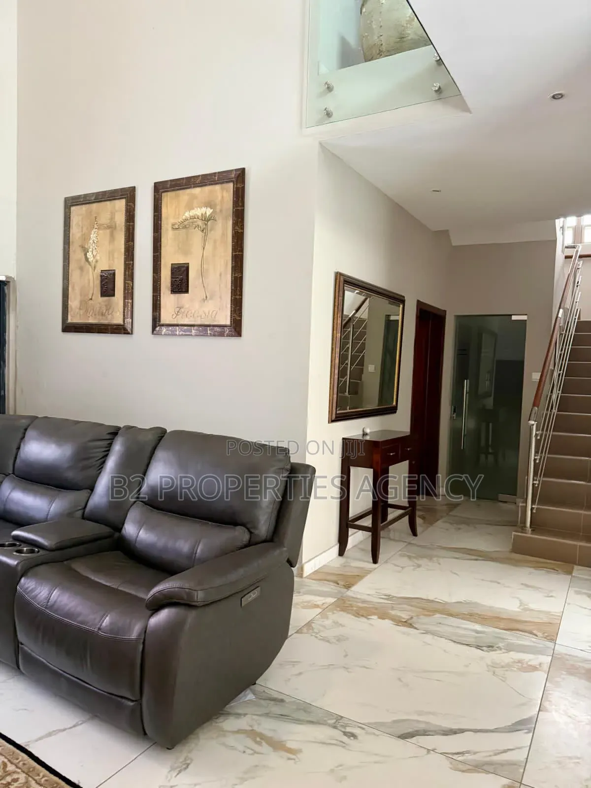 Furnished 4bdrm House in B2 Properties Agency, Accra Metropolitan