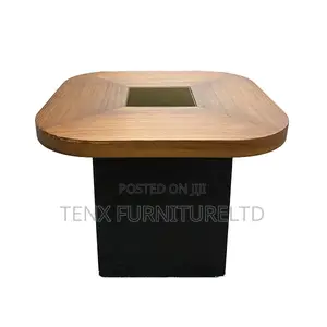 Side Table Walnut/Black