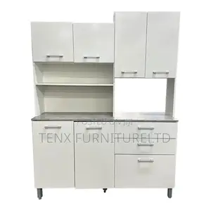 Kitchen Set 6door With 3drawer (White)