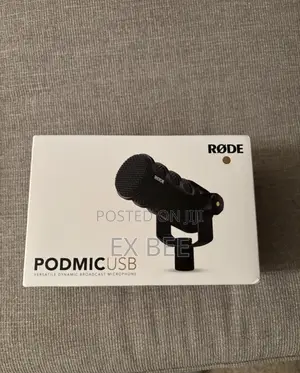 Rode Podmic Usb and XLR Dynamic Broadcast Microphone
