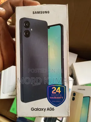 New Samsung Galaxy A06 64 GB Black