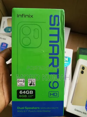 New Infinix Smart 9 64 GB Black