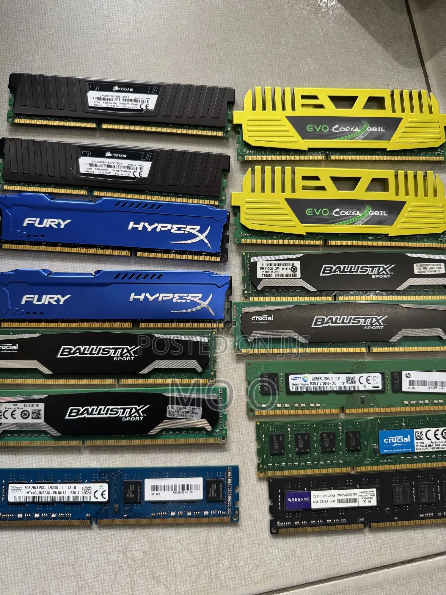 8gb DDR 3 Memories