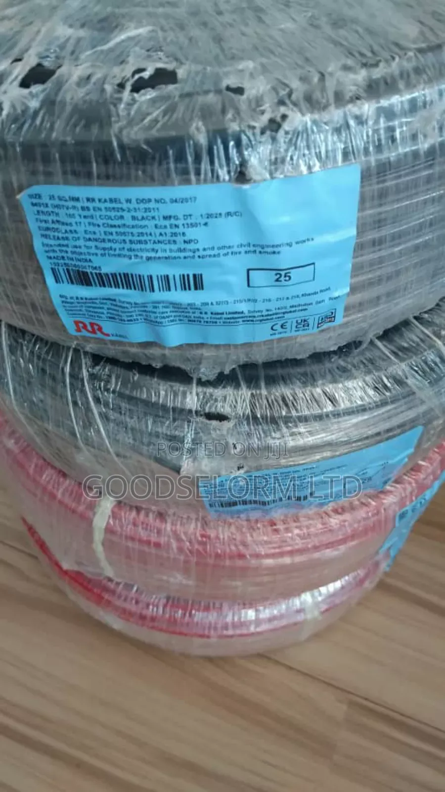 25mm Rr Cables (Turkey Cables)
