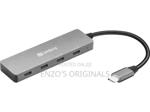 Usb-c To 4 Port Usb-c Hub 10gbps 4 Ports Extension