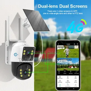 Smart Solar 4g Dual Lens CCTV (One Year Warranty)