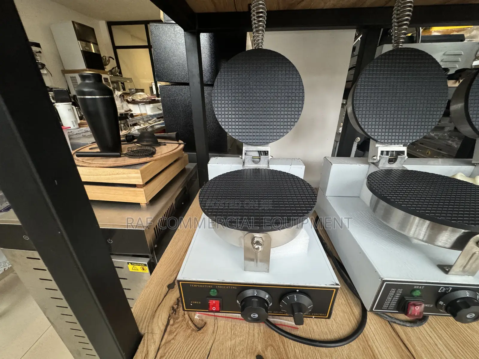 Single Cone Waffle Machine