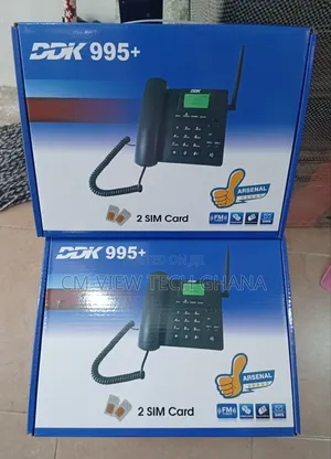 DDK 995+ GSM Fixed Wireless Telephone 2 Sim Slots