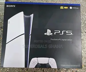 Sony Ps5 Slim Digital Edition 825gb Video Game Console - White
