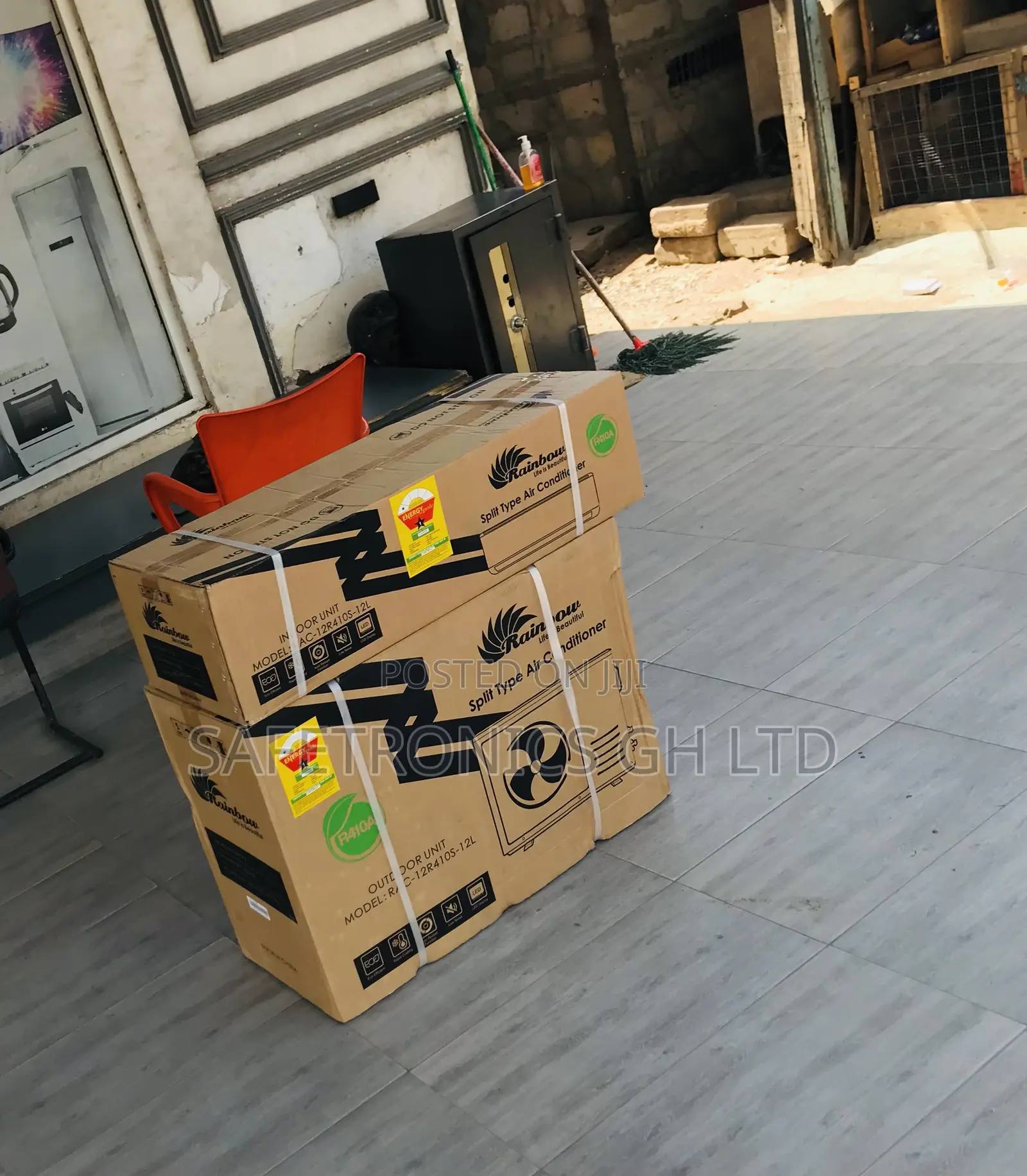 Accurate R410a 2.5 Horsepower Split White Rainbow Ac