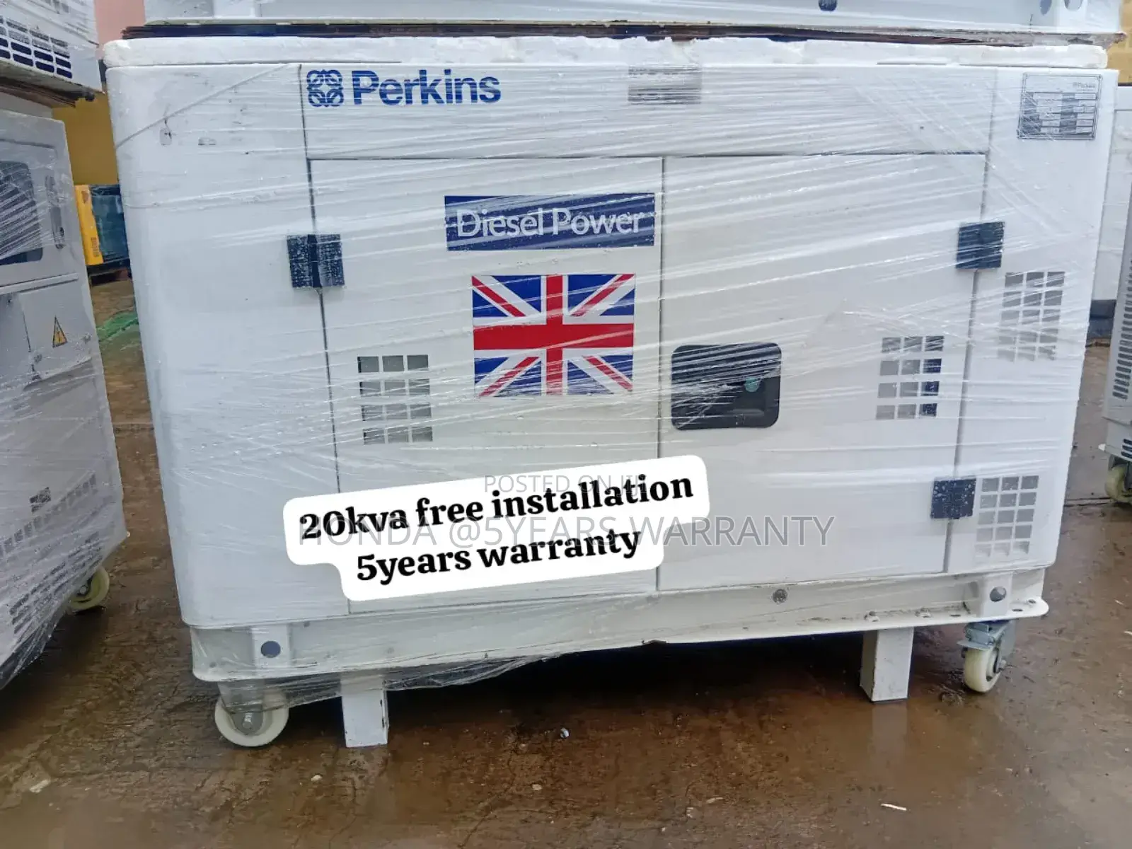 Alternative Energy Systems Perkins 20kva Diesel Generator