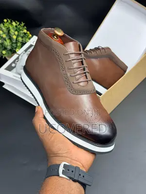 Berluti Men’S Casual Boots Mid Top Dress Sneakers