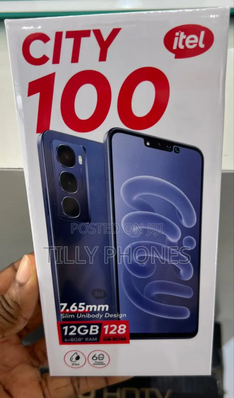 New Itel City 100 128 GB Gray