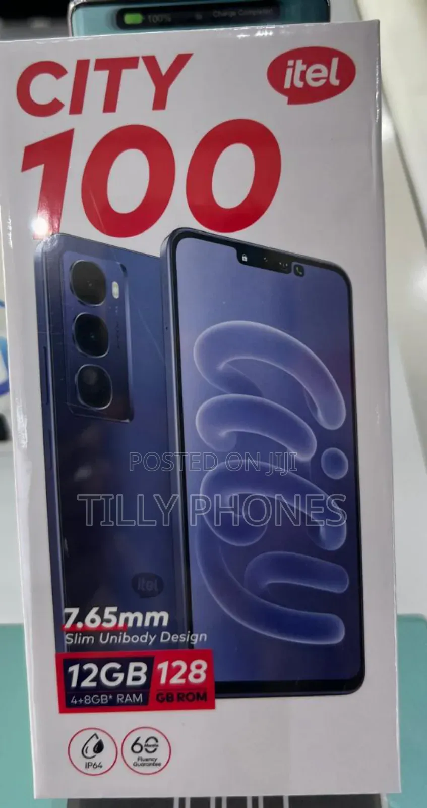 New Itel City 100 128 GB Gray