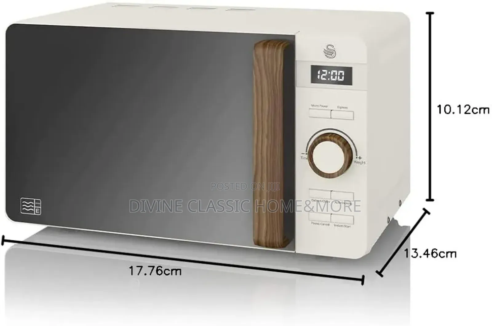 Swan Digital Microwave 20lit Cream