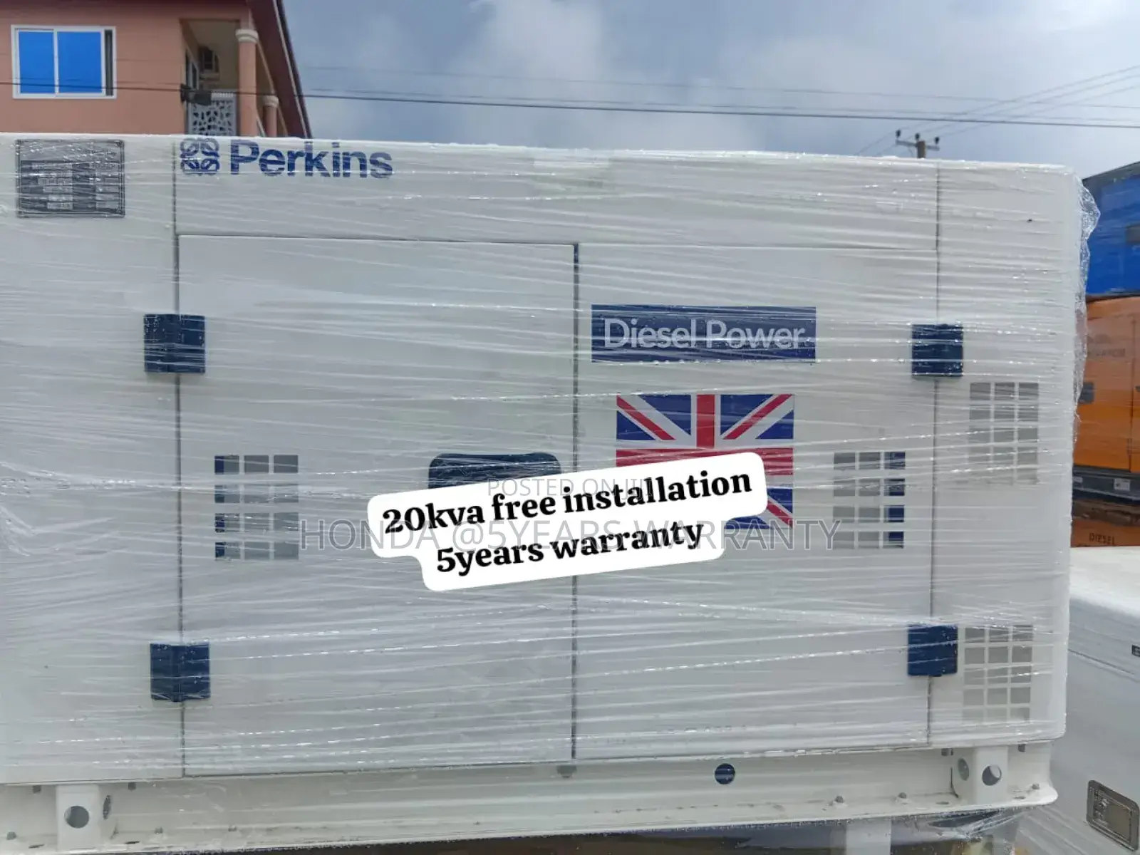 Backup System Perkins 20kva Silent Diesel 20kva Generator