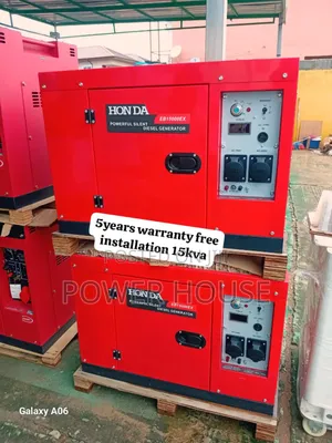 Bravo Field Honda Diesel Generator Japan Made 15kva