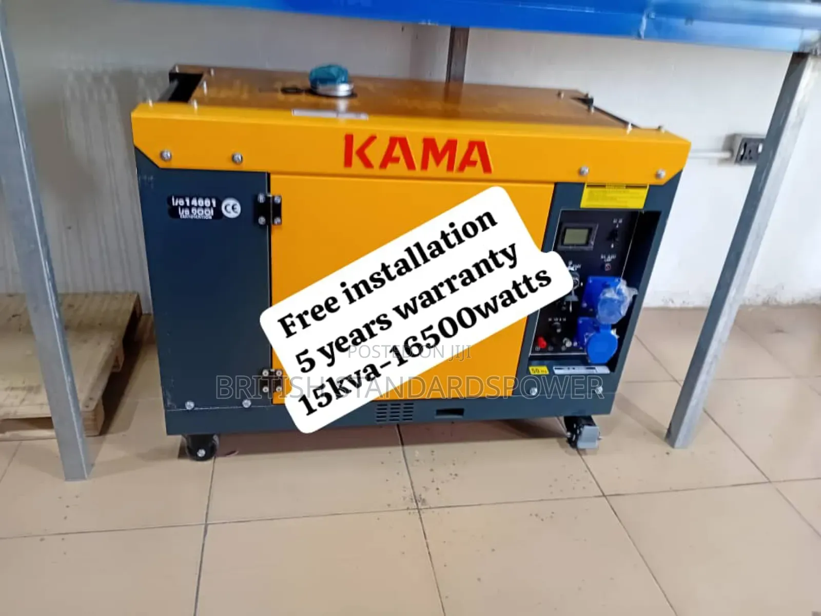 World Class Best 15kva Kama Diesel Generator