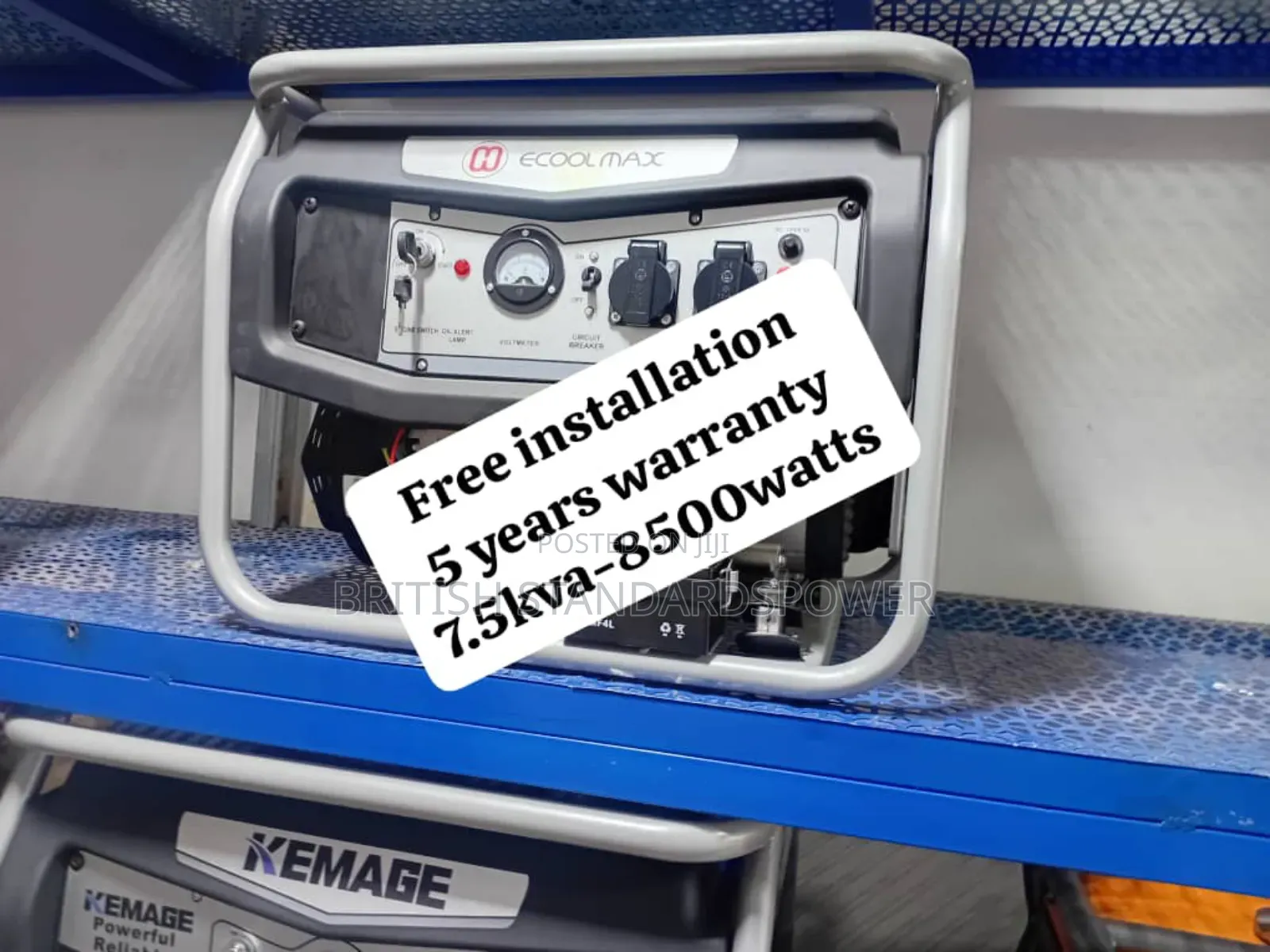 Demand Power 7.5kva Petrol Generator