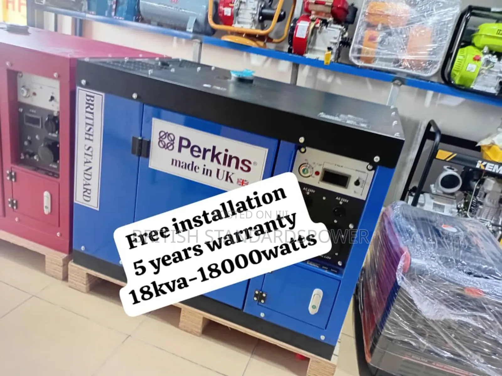 Diesel Electric Power 18kva Silent Generator