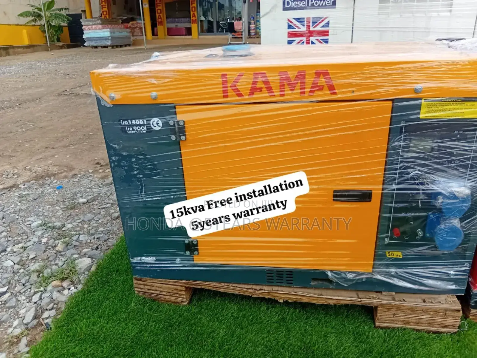 Conventional Kama 15kva 16500watt Generator Diesel