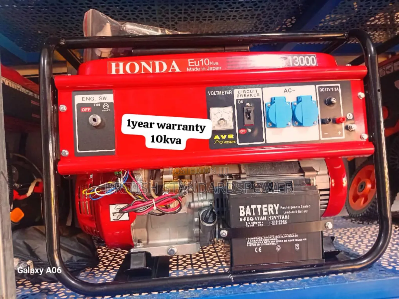 Redundant Power 10kva Petrol Generator
