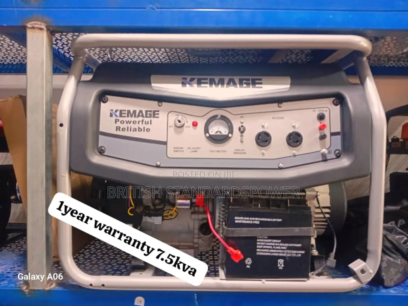 High Output 7.5kva Petrol Generator