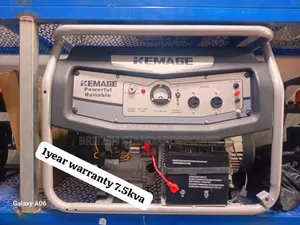 High Output 7.5kva Petrol Generator