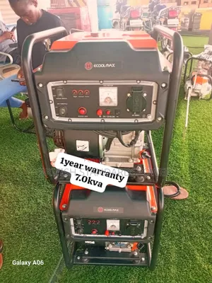 Maximum Capacity 7.5kva Petrol Generator