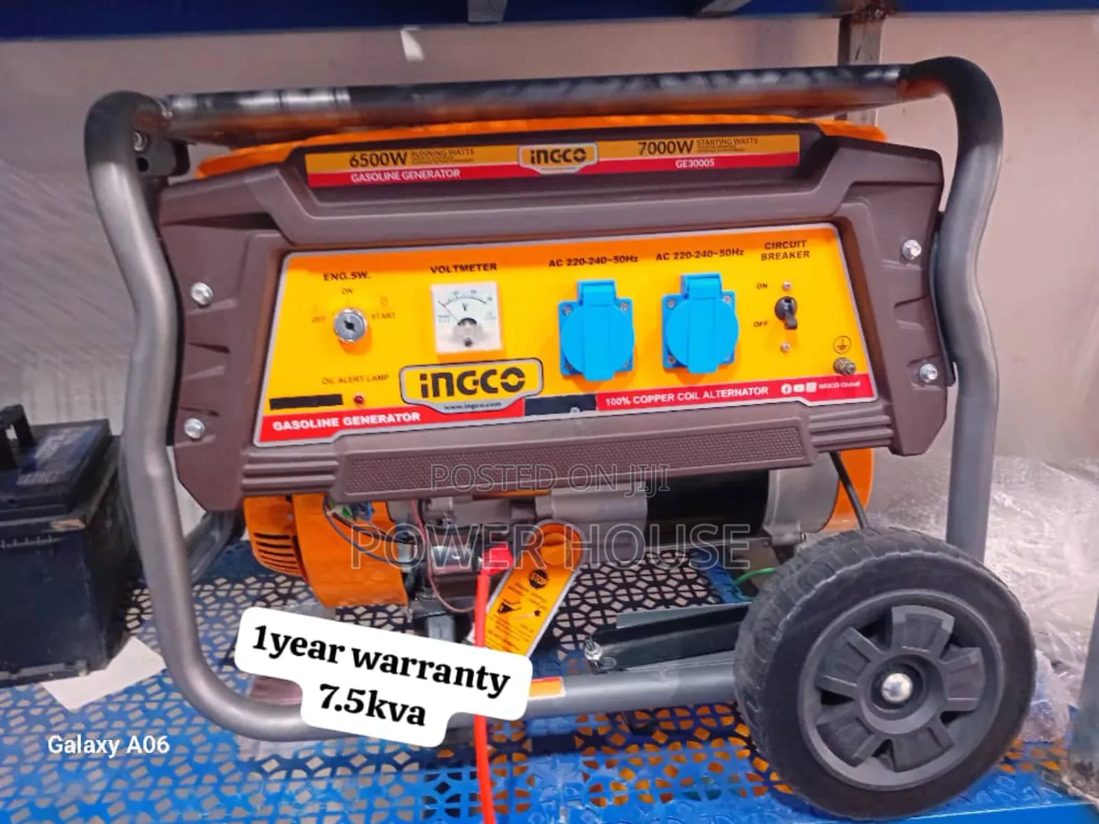 Axion Console Ingco Petrol Generator 7.5kva 8500watts