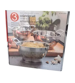 Miu Stainless Steel Colander Set - 3 Piece