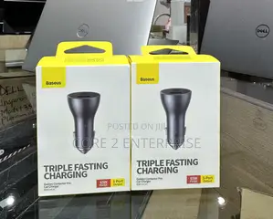 Baseus 65w Triple Fast Car Charger