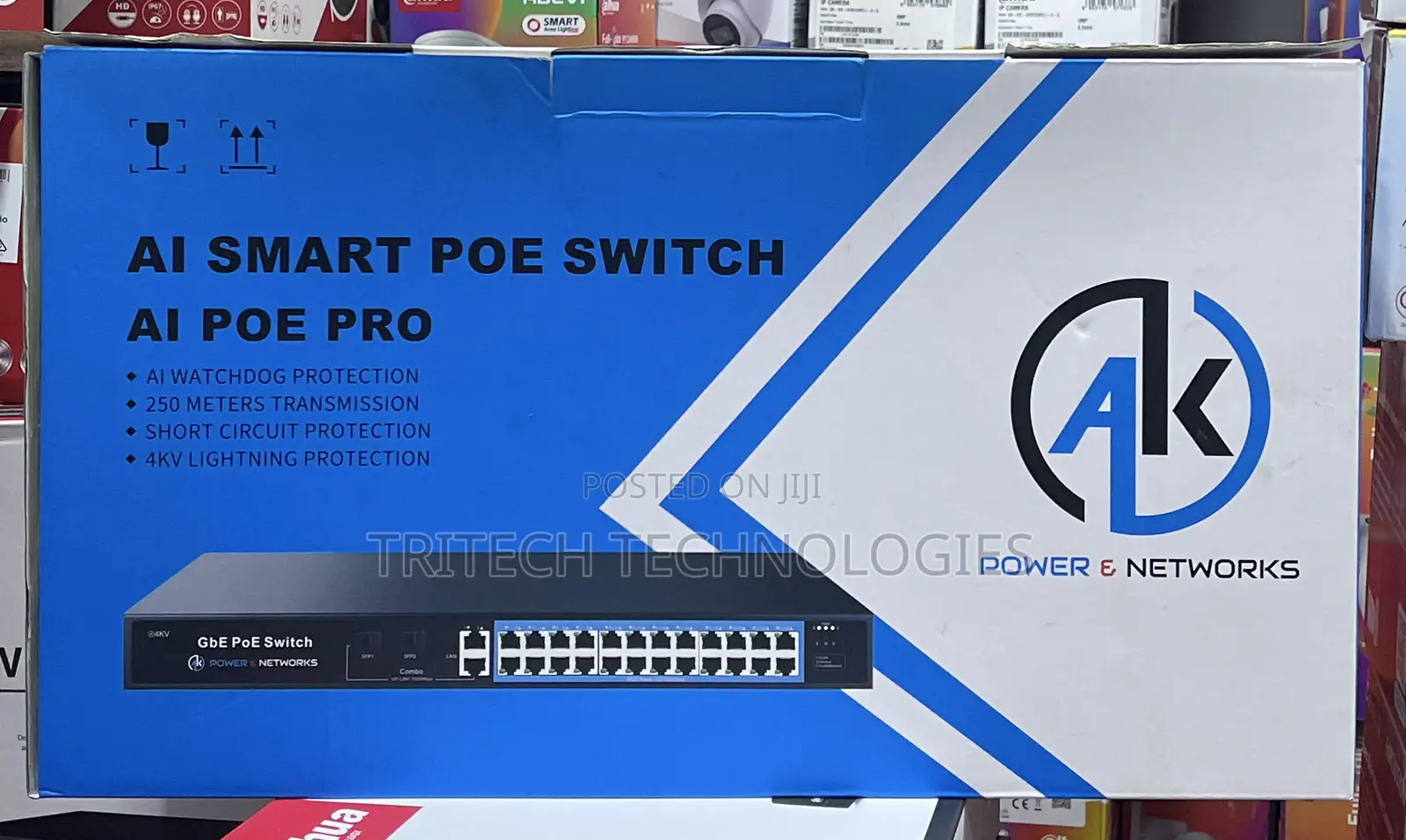 Ak 24port Poe Smart Switch