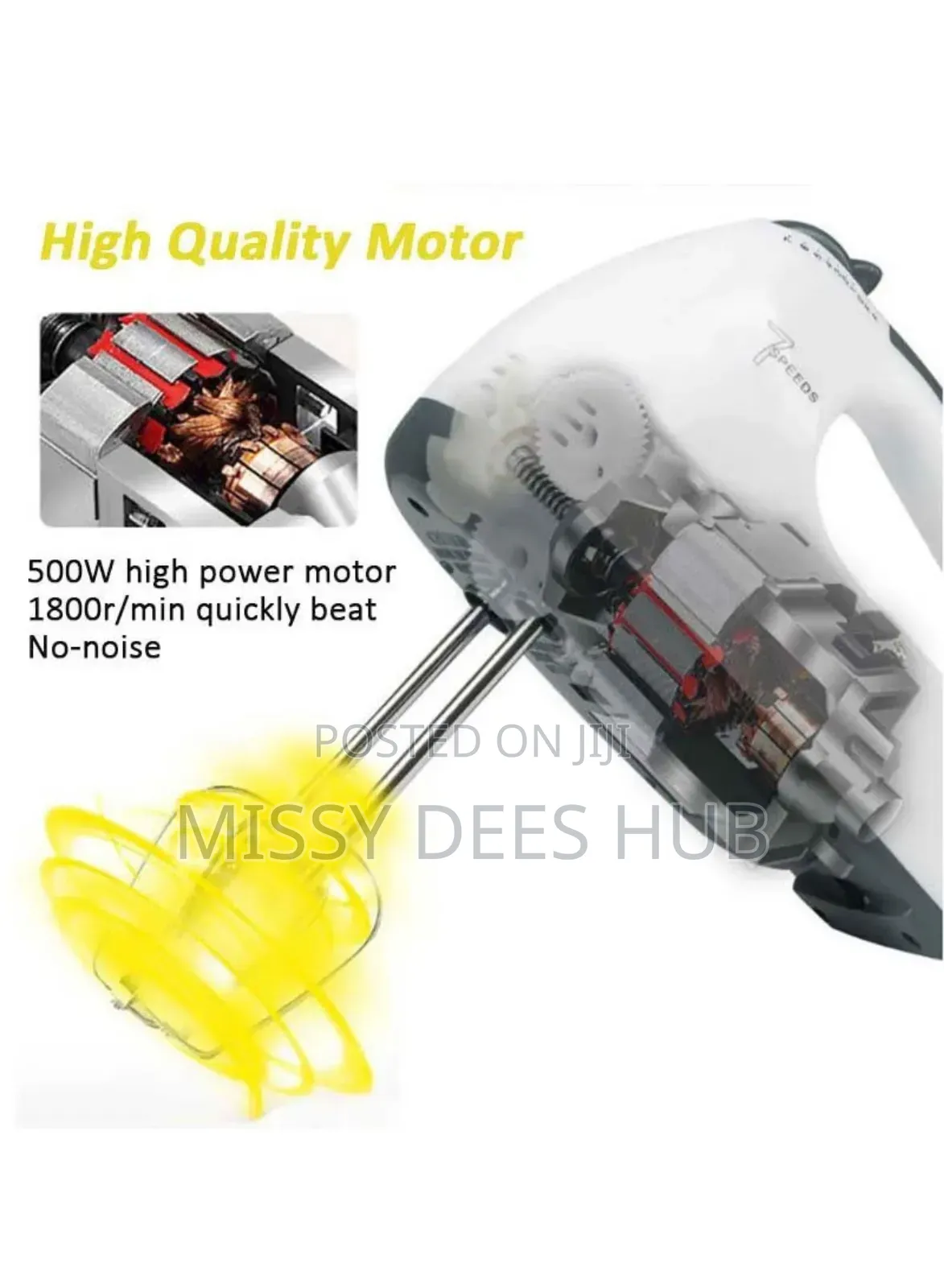 Portable Handheld Mixer