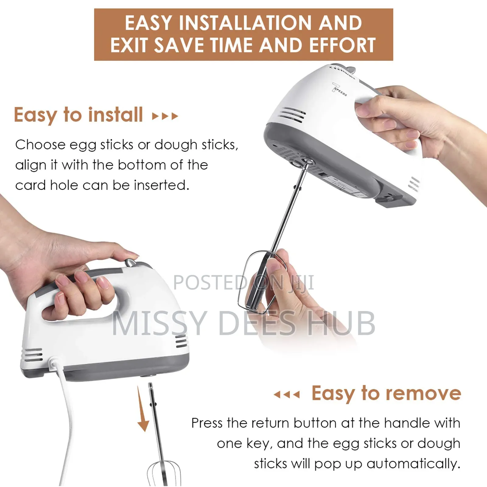 Portable Handheld Mixer